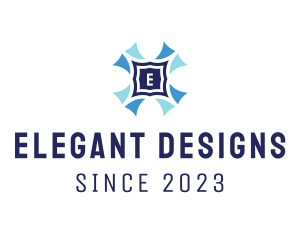 Tile Design Pattern logo design