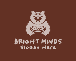 Pizza Bear Dining Logo