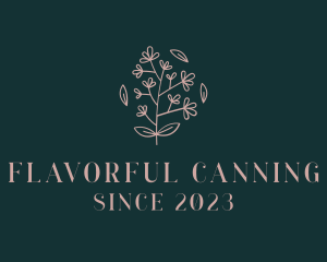 Flower Plant Apothecary logo design