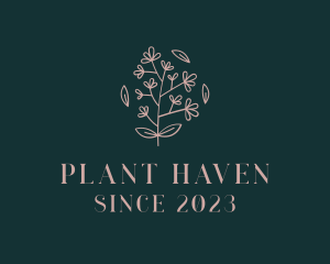 Flower Plant Apothecary logo design