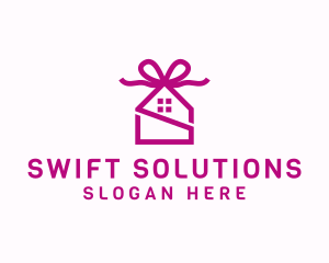 Gift House Letter S  logo design