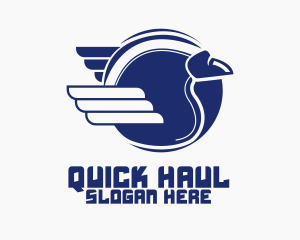 Fast Ball Wings logo design