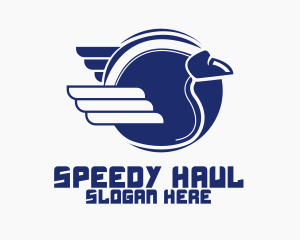 Fast Ball Wings logo design