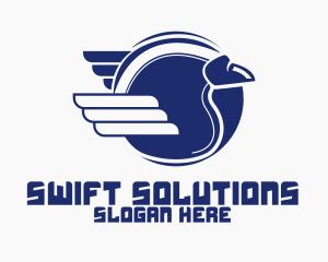 Fast Ball Wings logo design