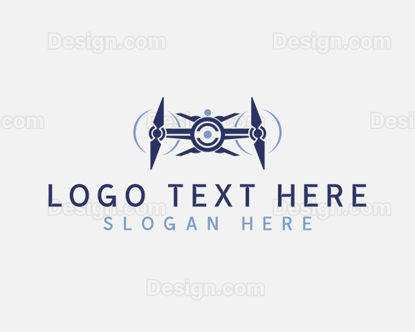 Drone Videography Photographer Logo