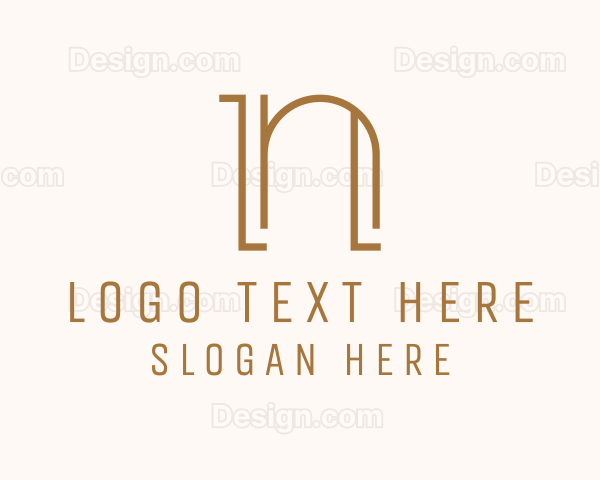 Elegant Boutique Letter N Logo