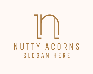 Elegant Boutique Letter N  logo design