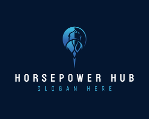 Marine Horseshoe Crab logo design