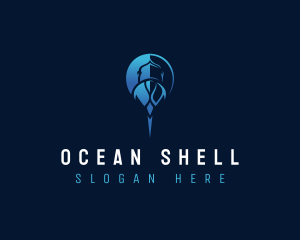 Marine Horseshoe Crab logo design