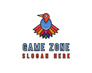 Wild Vulture Animal logo