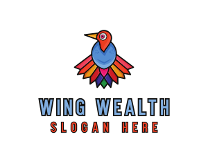 Wild Vulture Bird logo