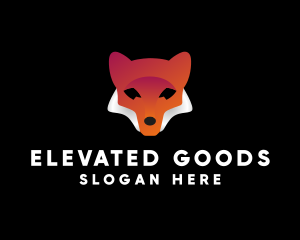 Wildlife Coyote Fox logo design