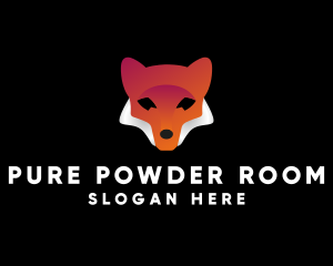 Wildlife Coyote Fox logo design