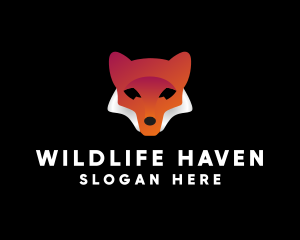 Wildlife Coyote Fox logo