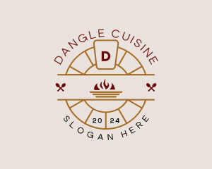 Flame Oven Restaurant logo design