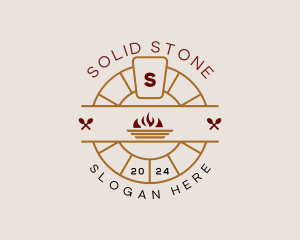 Flame Oven Restaurant logo design