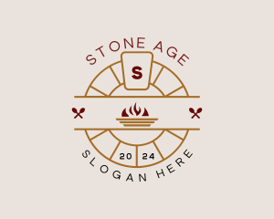 Flame Oven Restaurant logo design