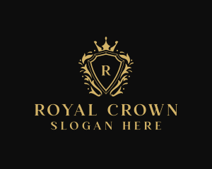 Royal Crown University logo design