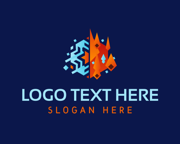 Hot logo example 2