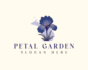 Michigan Lake Flower logo design