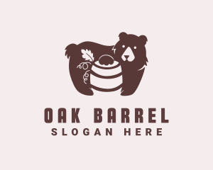 Wild Bear Barrel logo design