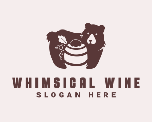 Wild Bear Barrel logo design