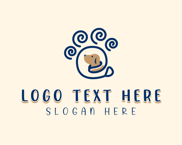 Leash logo example 2