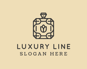 Luxury Tulip Perfume logo design