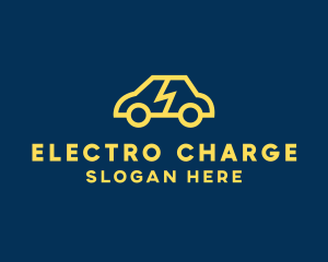 Smart Electric Car logo design