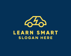 Smart Electric Car logo design