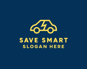 Smart Electric Car logo design