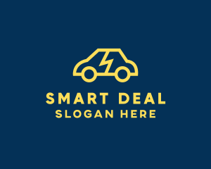 Smart Electric Car logo design