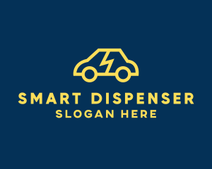 Smart Electric Car logo design