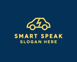 Smart Electric Car logo design