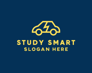 Smart Electric Car logo design