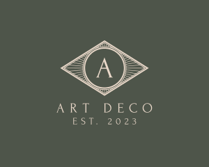 Diamond Art Deco Decor logo design