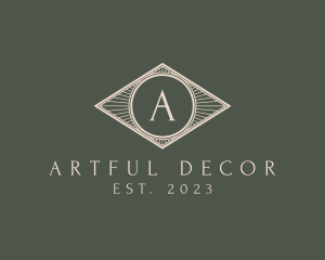 Diamond Art Deco Decor logo design