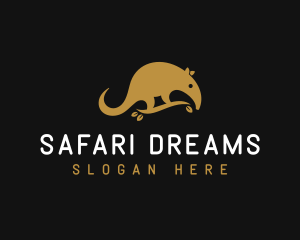 Tapir Wildlife Animal Safari logo design