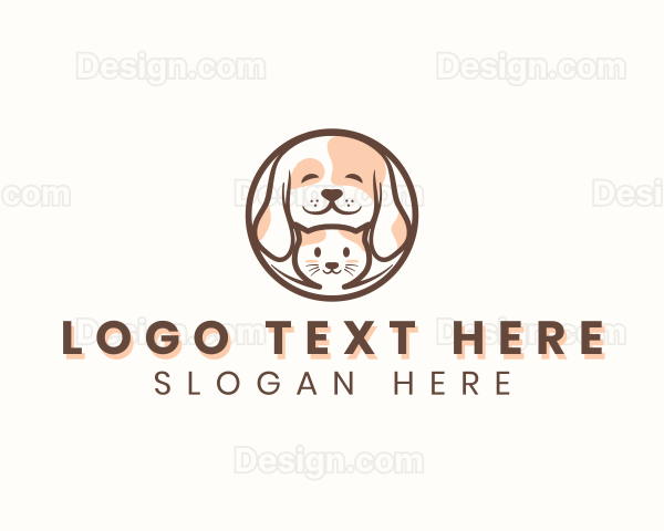 Pet Dog Cat Logo