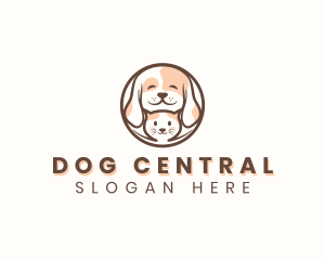 Pet Dog Cat logo design