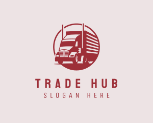 Cargo Truck Trading logo design