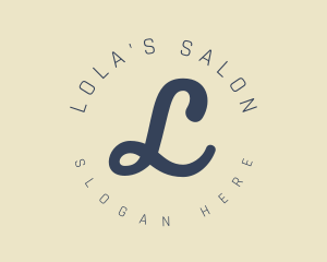 Classic Beauty Salon Wordmark logo design