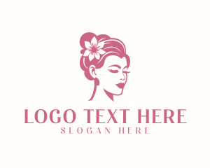 Hairdresser Woman Salon logo
