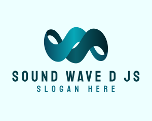 Water Wave Frequency logo design