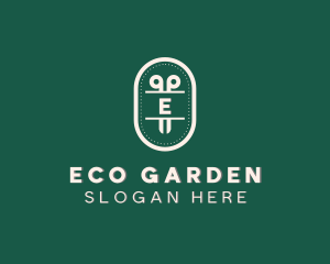 Scissors Gardening Lawn logo design