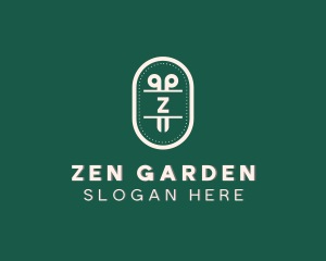 Scissors Gardening Lawn logo design