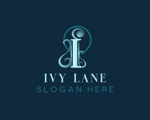 Elegant Luxury Letter I logo design