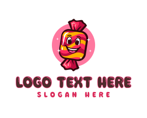 Cute Candy Cartoon logo