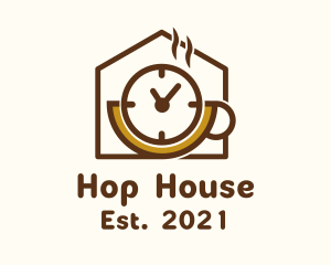 Coffee Time House  logo design