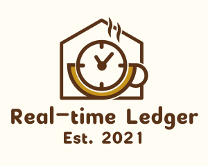 Coffee Time House  logo design